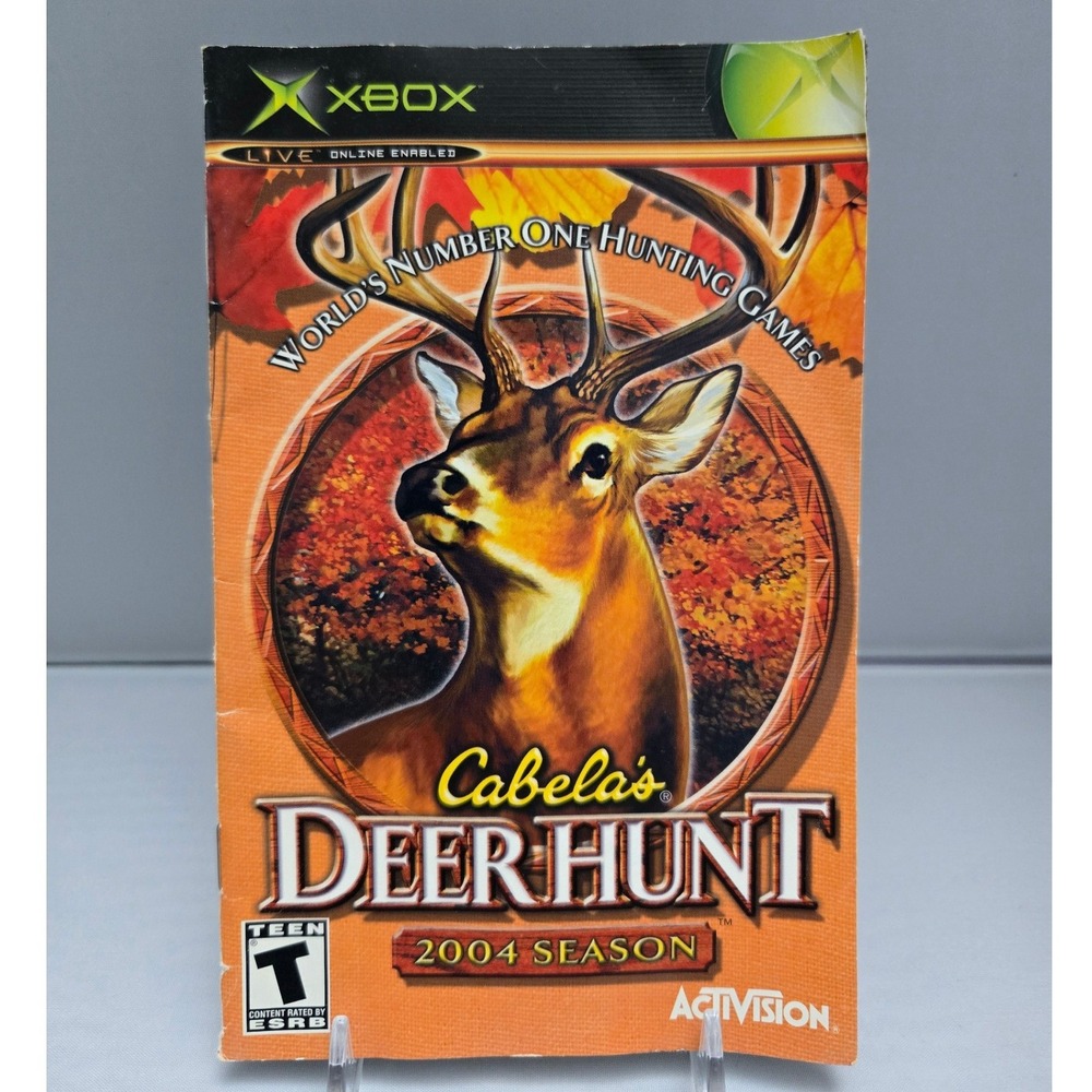 Cabela's Dangerous Hunts 2003 & Deer Hunt 2004 - Xbox - Complete CIB 2 Games - Picture 11 of 15